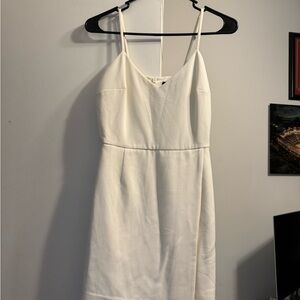 French Connection White Whisper Dress